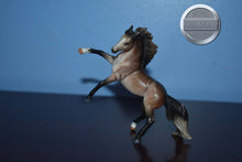 Load image into Gallery viewer, Dapple Rose Grey Andalusian-Rearing Andalusian Mold-Breyer Stablemate