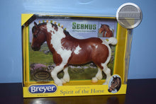 Load image into Gallery viewer, Seamus-Matte Version-Clydesdale Stallion Mold-New in Box-Breyer Traditional
