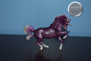 Purple Unicorn Croi-Mini Connemara Mare Mold-Breyer Stablemate