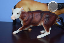 Load image into Gallery viewer, Spirit of the West-Cutting Horse and Calf Set-Breyer Classic
