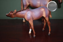 Load image into Gallery viewer, Eve and Claus-Holiday Exclusive-Thoroughbred Nursing Mare and Foal Mold-Breyer Traditional