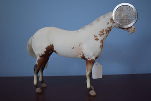 Surrey and Axle #3-Breyerfest Exclusive-Lady Phase and Action Stock Foal Mold-Breyer Traditional