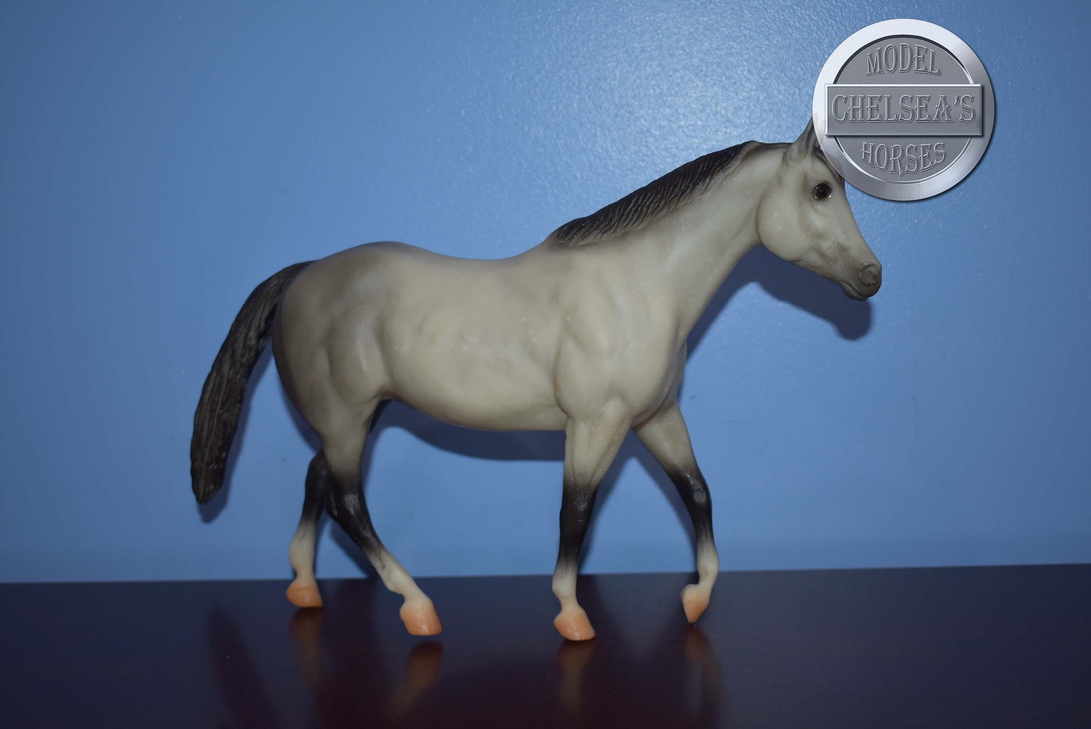 Grey Stock Horse Mare-Stock Horse Mare Mold-Breyer Traditional