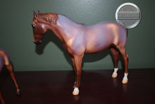 Load image into Gallery viewer, Eve and Claus-Holiday Exclusive-Thoroughbred Nursing Mare and Foal Mold-Breyer Traditional