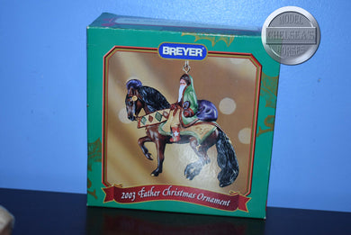 Father Christmas Ornament-With Box-Breyer Ornament
