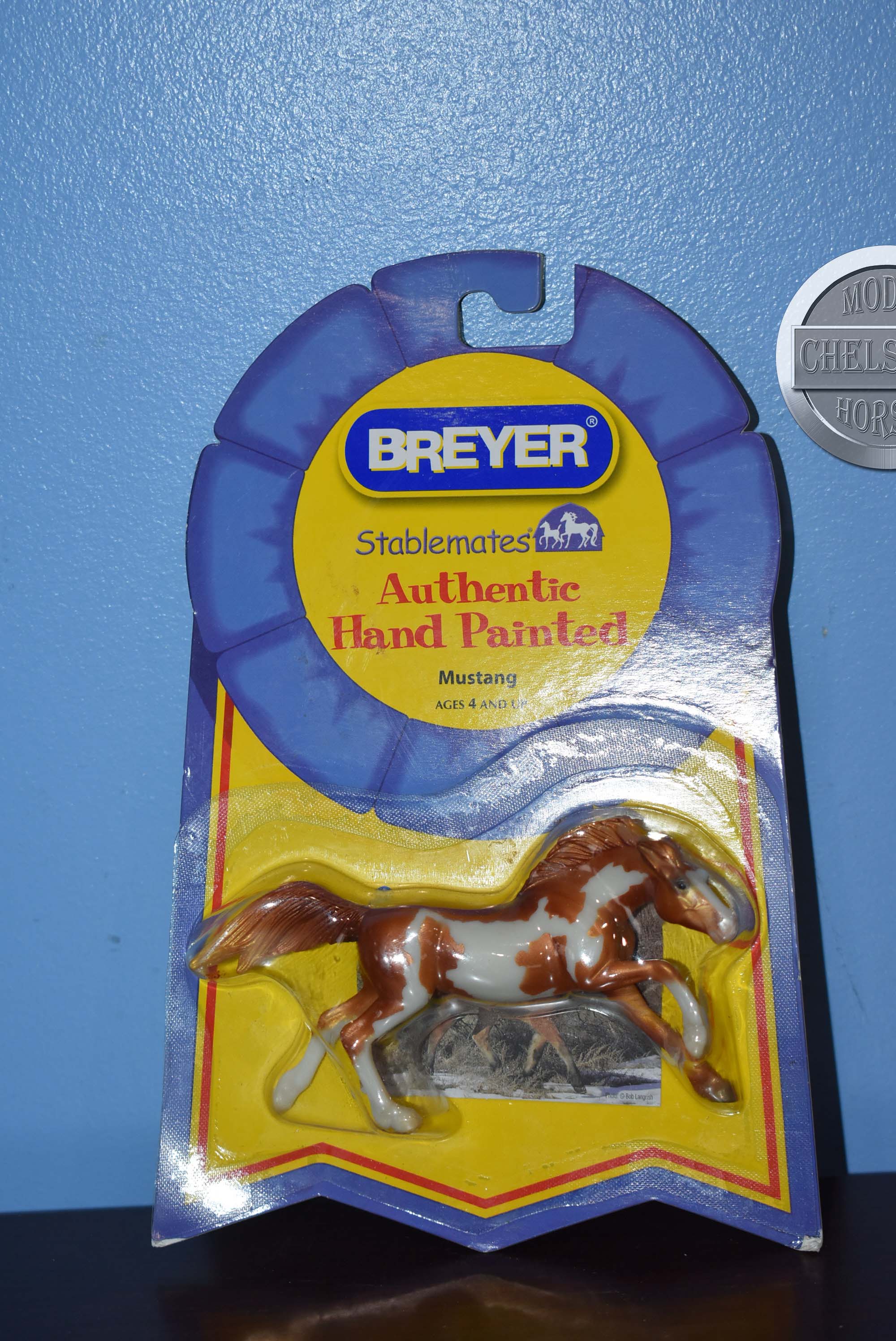 Overo Paint Mustang-New in Box-Breyer Stablemate
