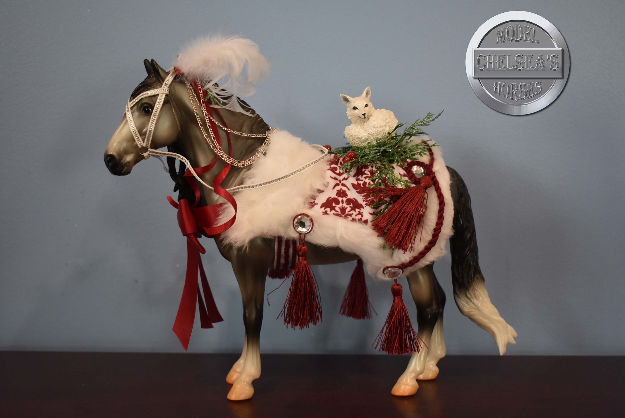 Arctic Grandeur-Spanish Stallion Mold-Breyer Traditional