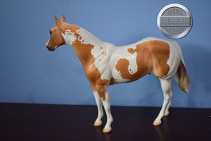 Playin' Smart-Matte-Sheila Bishop-OOAK-FCM Ideal Stock Horse-Peter Stone