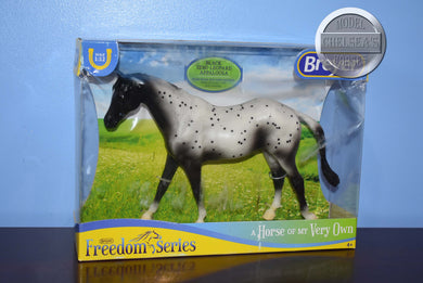 Black Leopard Appaloosa-New in Box-Might Tango Mold-Breyer Classic