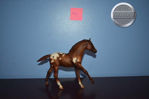 Appaloosa Foal #2-Action Stock Horse Foal Mold-Breyer Traditional