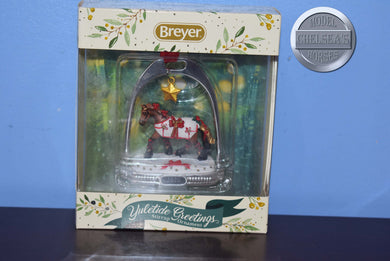 Yuletide Greetings Stirrup Ornament-Holiday Exclusive Ornament-New in Box-Breyer Ornament