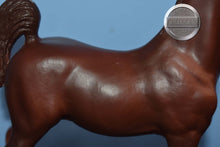 Load image into Gallery viewer, Chestnut Saddlebred Weanling-Saddlebred Weanling Mold-Breyer Traditional