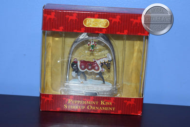 Peppermint Kisses Stirrup Ornament-Holiday Exclusive Ornament-New in Box-Breyer Ornament