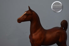 Load image into Gallery viewer, Chestnut Saddlebred Weanling-Saddlebred Weanling Mold-Breyer Traditional