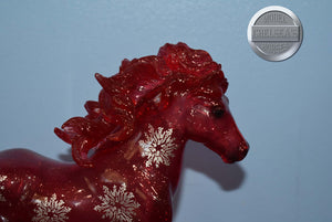Jol-Red Version-Holiday Exclusive-Icelandic Pony Mold-Breyer Traditional