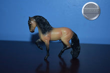 Load image into Gallery viewer, Buckskin with Black Points-Andalusian Mold-Breyer Stablemate