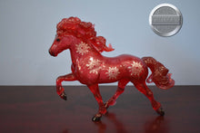 Load image into Gallery viewer, Jol-Red Version-Holiday Exclusive-Icelandic Pony Mold-Breyer Traditional