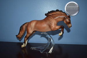 Golden Boy-with COA-Connoisseur Exclusive-Newsworthy Mold-Breyer Traditional
