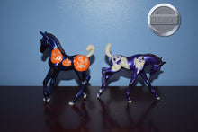Load image into Gallery viewer, Kasper and Jack-Halloween Exclusive-Trotting Stock Horse and Frolicking Foal Mold-Breyer Classic