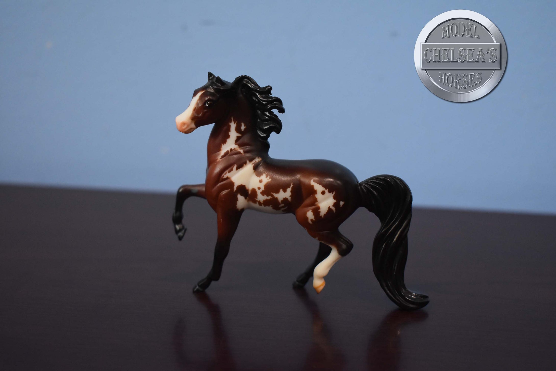 Mini Mosaic-JAH Exclusive-Prancing Morgan Mold-Breyer Stablemate