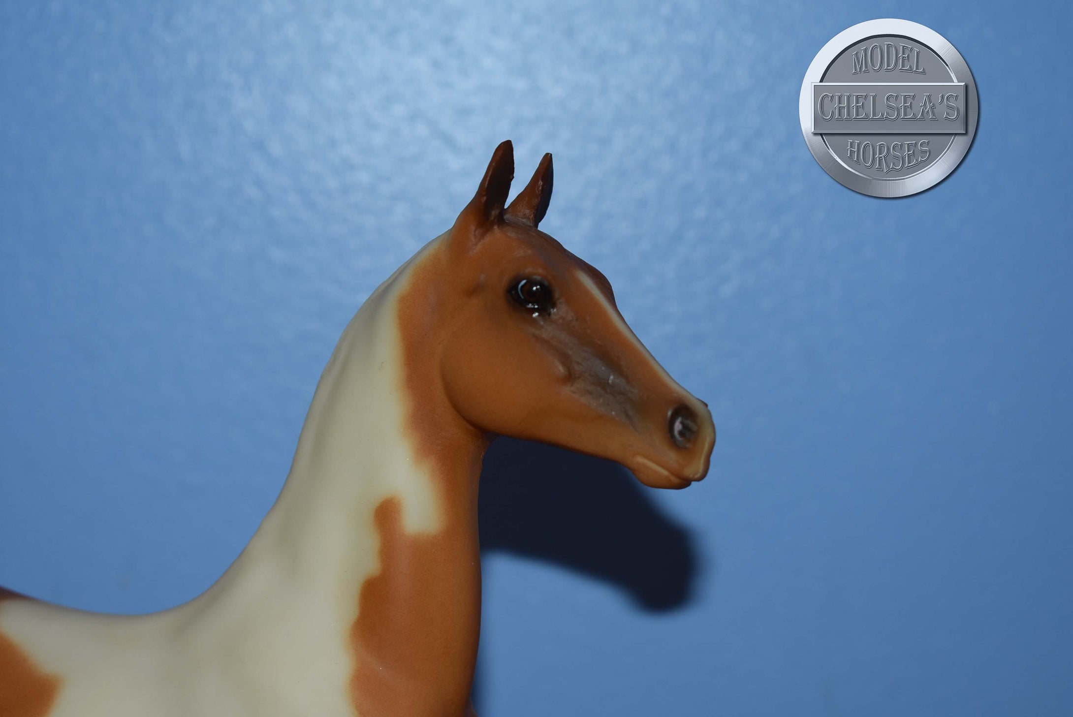 Palomino Paint-Saddlebred Weanling Mold-Breyer Traditional