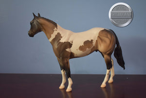 Friar Tuck-Matte-BRAIDED TAIL VERSION-LE of 10-FCM Ideal Stock Horse-Peter Stone