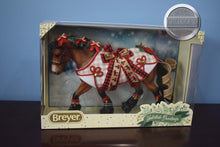 Load image into Gallery viewer, Yuletide Greetings-Holiday Exclusive-Shire Gelding Mold-Breyer Traditional
