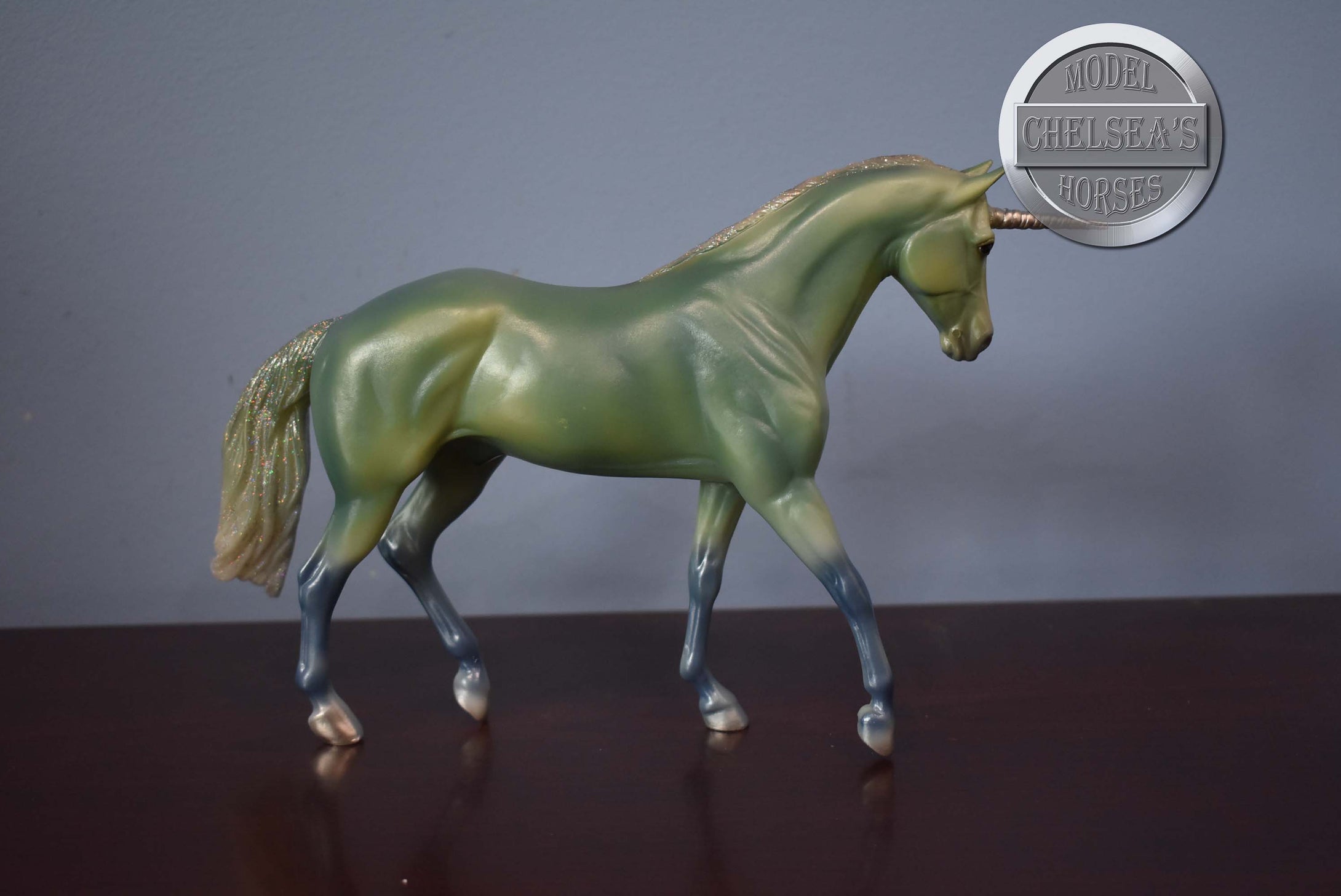 Le Mer-Unicorn-Stock Horse Gelding Mold-Breyer Classic