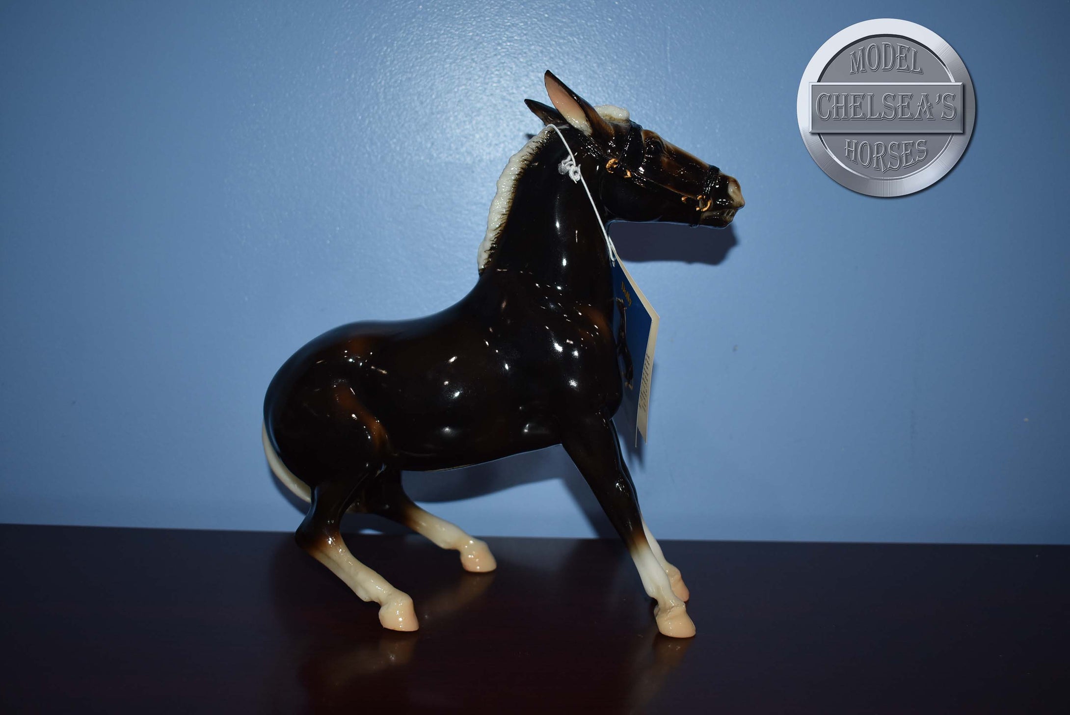 Dolly-Charcoal Balking Mule-Breyer Traditional