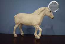 Load image into Gallery viewer, White Percheron-Roy Belgian Mold-Breyer Traditional