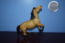 Load image into Gallery viewer, Diablo-Buckskin Mustang-Semi Rearing Mustang-Breyer Traditional