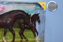 Load image into Gallery viewer, Chestnut Arabian and Foal-New in Box-Breyer Classic