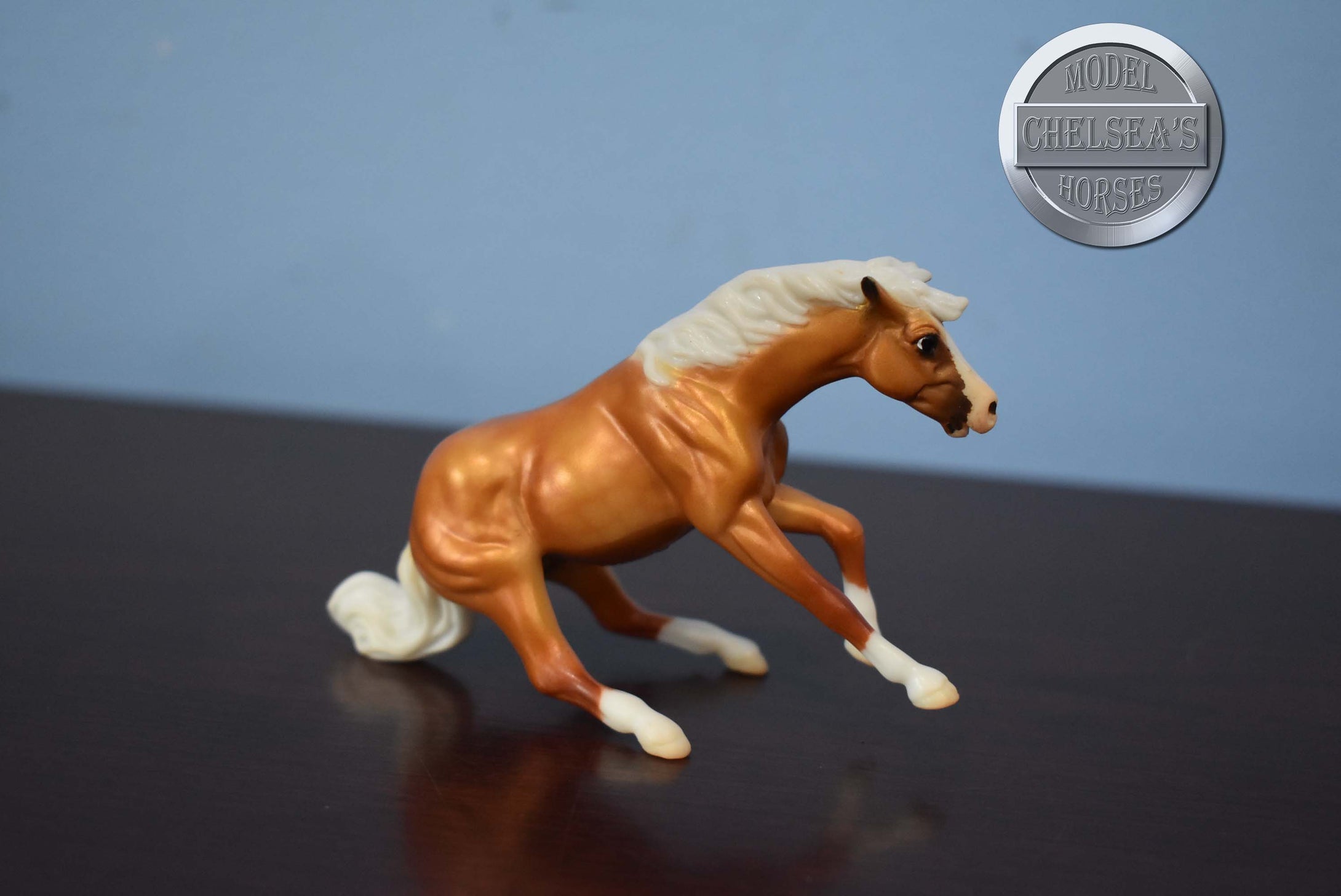 Mini Smart n Shiney-Breyerfest Exclusive-Reining Horse Mold-Breyer Stablemate