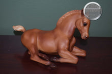 Load image into Gallery viewer, Chestnut Foal-From Adorable Horse Foal Set-Lying Foal Mold-Breyer Traditional