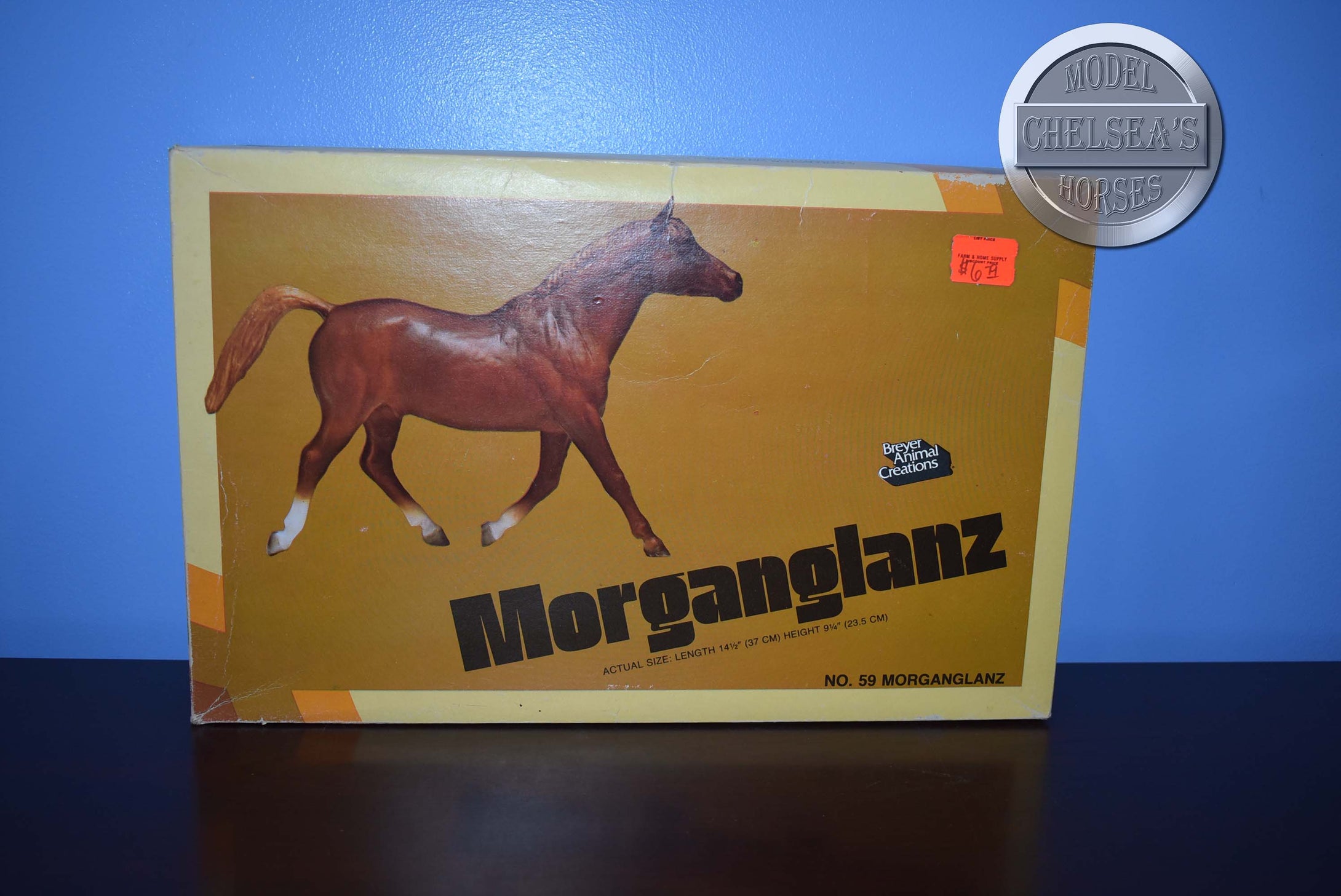 Morganglanz-Vintage Box-Morganglanz Mold-Breyer Traditional