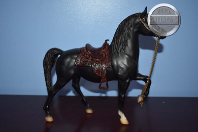 Vigilante-with Saddle-Prancing Western Horse Mold-Breyer Traditional