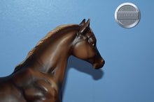 Load image into Gallery viewer, Liver Chestnut Fun Foals Running Mare-Running Mare Mold-Breyer Traditional