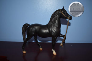 Vigilante-with Saddle-Prancing Western Horse Mold-Breyer Traditional