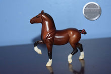 Load image into Gallery viewer, Bay Belgian from JCP Parade of Breeds V-Belgian Mold-Breyer Stablemate