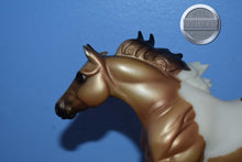 Load image into Gallery viewer, Buckskin White Paint-American Quarter Horse Mold-Breyer Classic