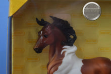 Load image into Gallery viewer, Bay White Tobiano-Treasure Hunt Pegasus Series-Silver Mold-Breyer Traditional