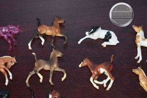 Lot of Stablemate Foals-Bodies-Breyer Stablemate