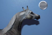 Load image into Gallery viewer, XFCM Dapple Grey Arabian (Unknown Name)-OOAK?-Arabian Mold-Peter Stone