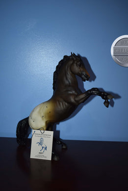 Ponokah Eematah-Rainbow Marking Variation-Fighting Stallion Mold-Breyer Traditional