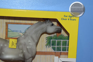 Dapple Grey Arabian-Damaged Box-Show Arabian Mold-New in Box-Breyer Classic