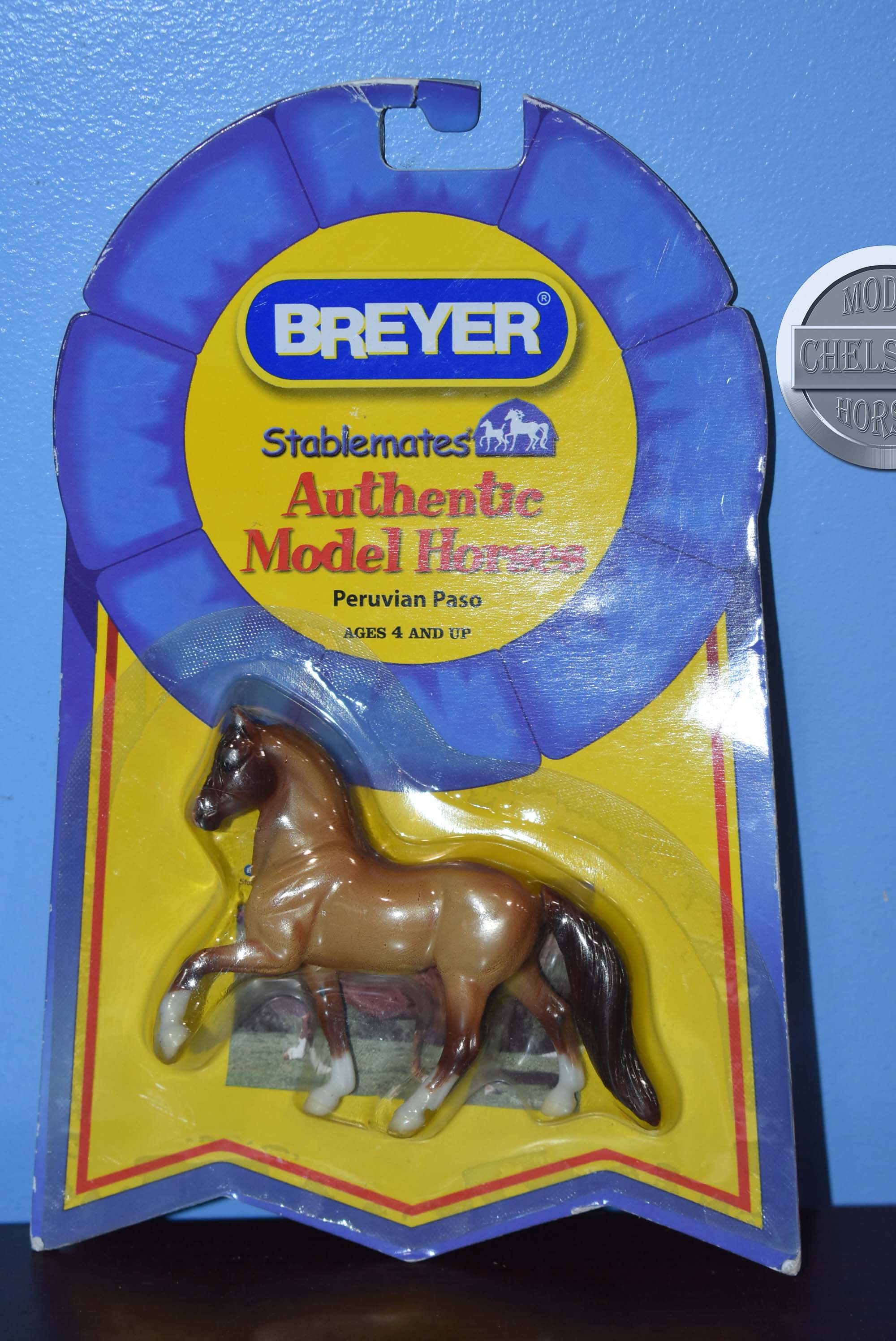 Red Roan Peruvian Paso-New in Package-Breyer Stablemate