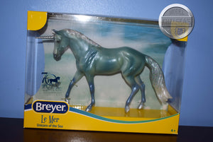 Le Mer-Unicorn on the Quarter Horse Gelding Mold-New in Box-Breyer Classic