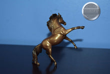 Load image into Gallery viewer, Spirit Gold Chase from Mystery Set-Rearing Andalusian Mold-Breyer Stablemate