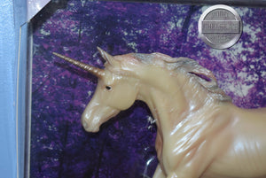 Zena-Unicorn on the Shagya Arabian Mold-New in Box-Breyer Traditional