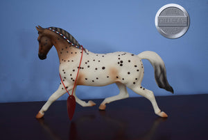 Flabbehoppen-Knabstrupper from Jamboree Event-Misty's Twilight Mold-Breyer Traditional